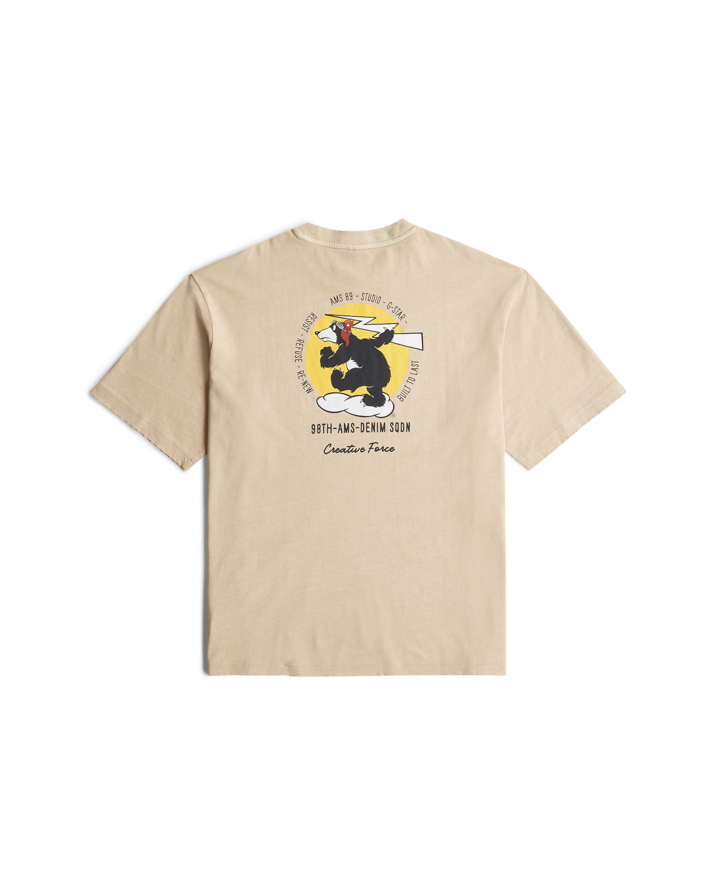 G-STAR T-Shirt in creme, Produktansicht