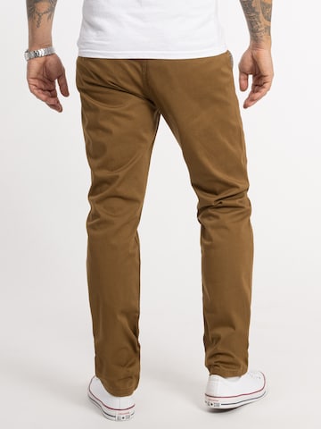 Indumentum Regular Chino Pants in Brown