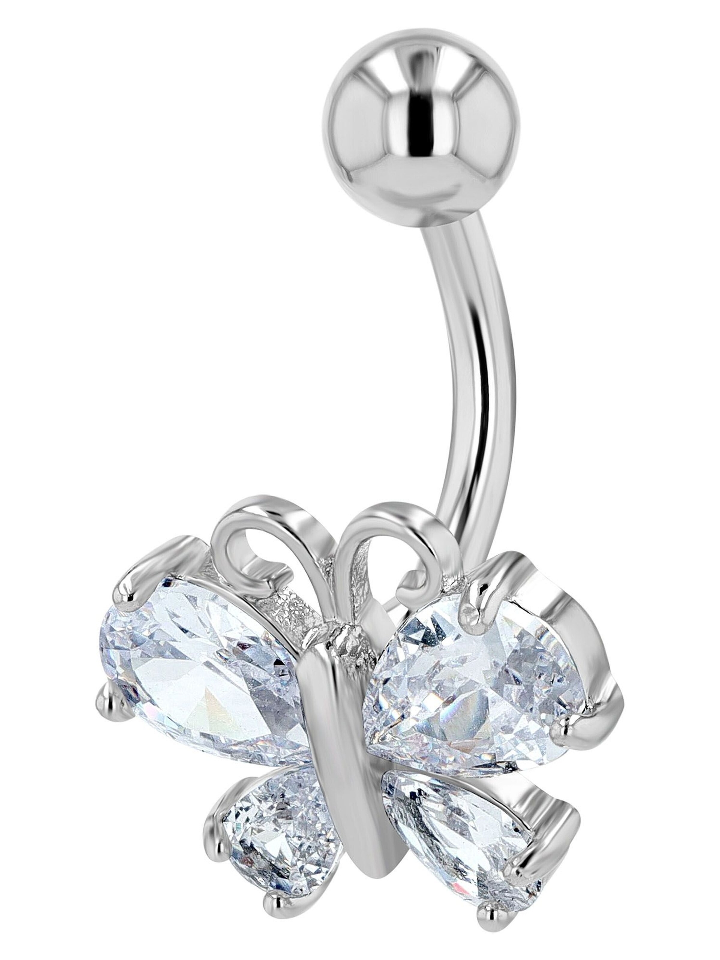 Akzent Piercings 'Cyrene, hautverträglich' in Silver
