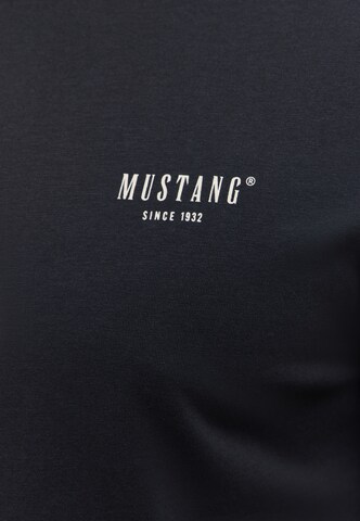 MUSTANG T-Shirt 'Austin' in Schwarz