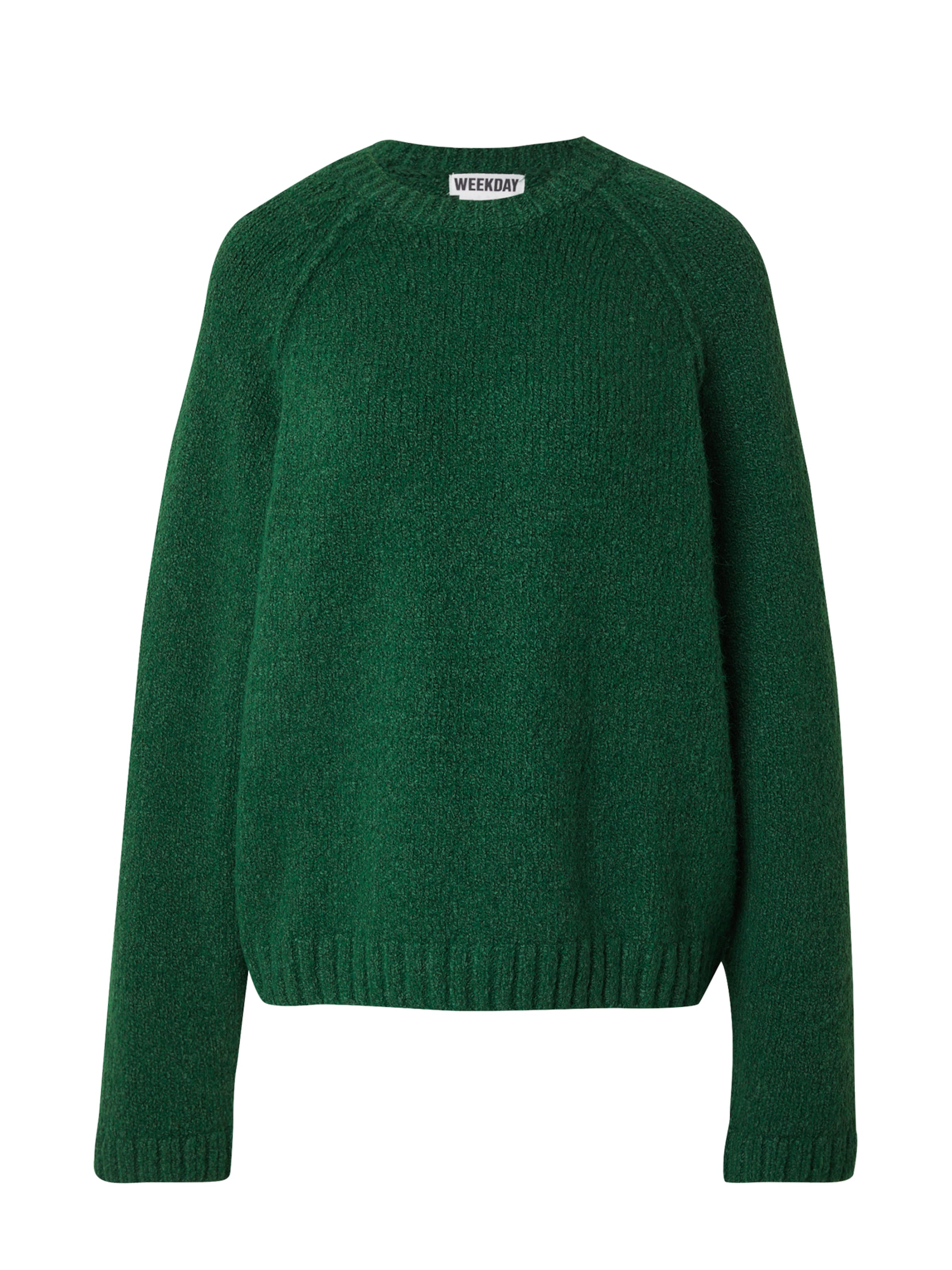 žalia WEEKDAY Megztinis: priekis