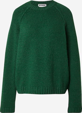 WEEKDAY Neulepaita värissä vihreä: etupuoli