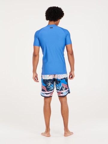 PROTEST Performance shirt 'PRTCATERS' in Blue