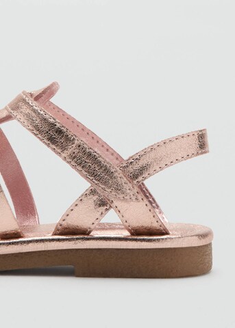 MANGO KIDS Sandals 'Crepeb' in Pink
