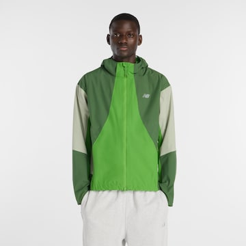 Veste de sport 'Better Run' new balance en vert : devant