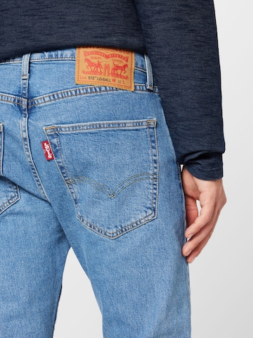 LEVI'S ® Slimfit Jeans '512 Slim Taper Lo Ball' i blå