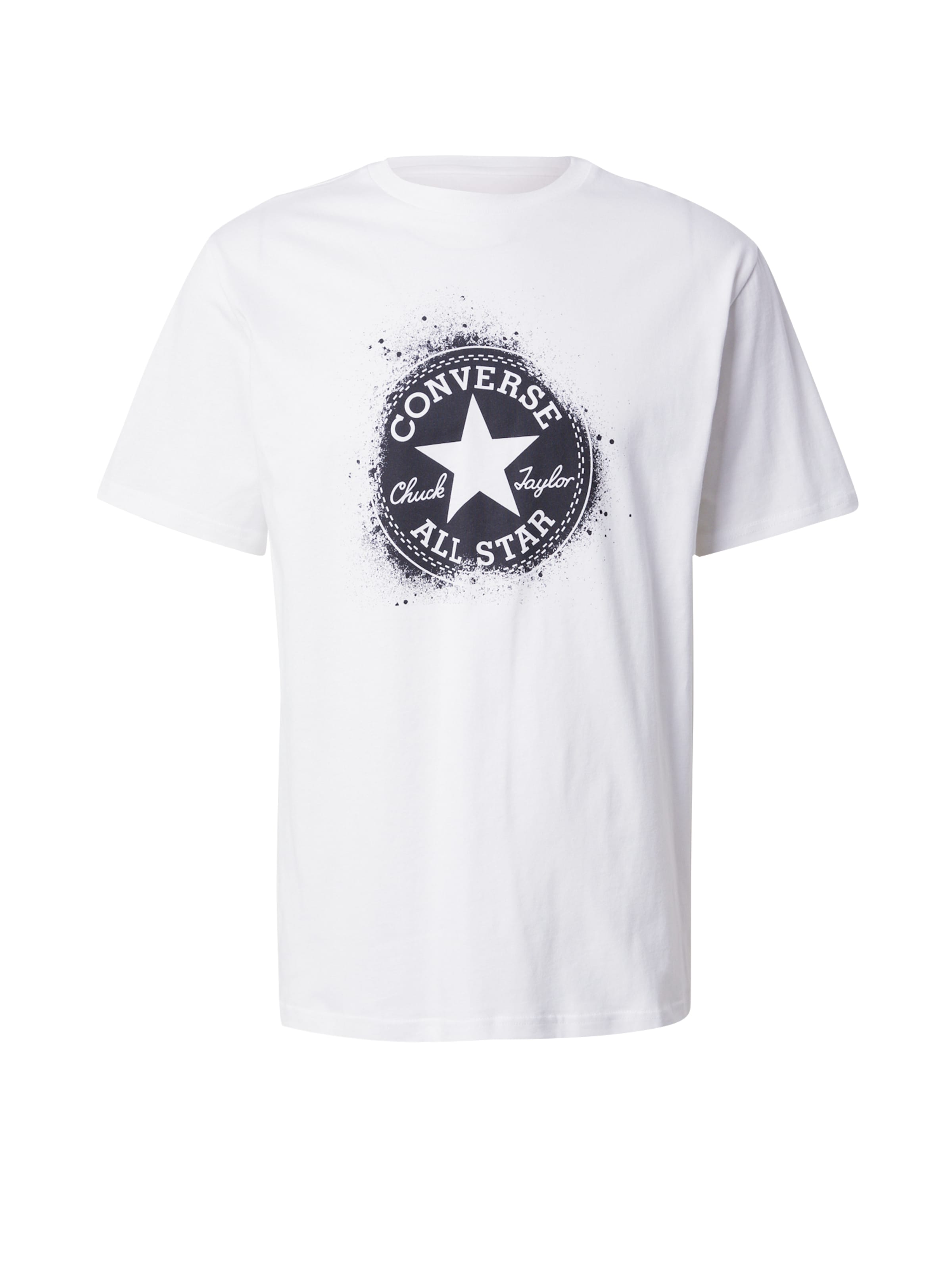 Tricou 'Chuck' de la CONVERSE pe alb: față