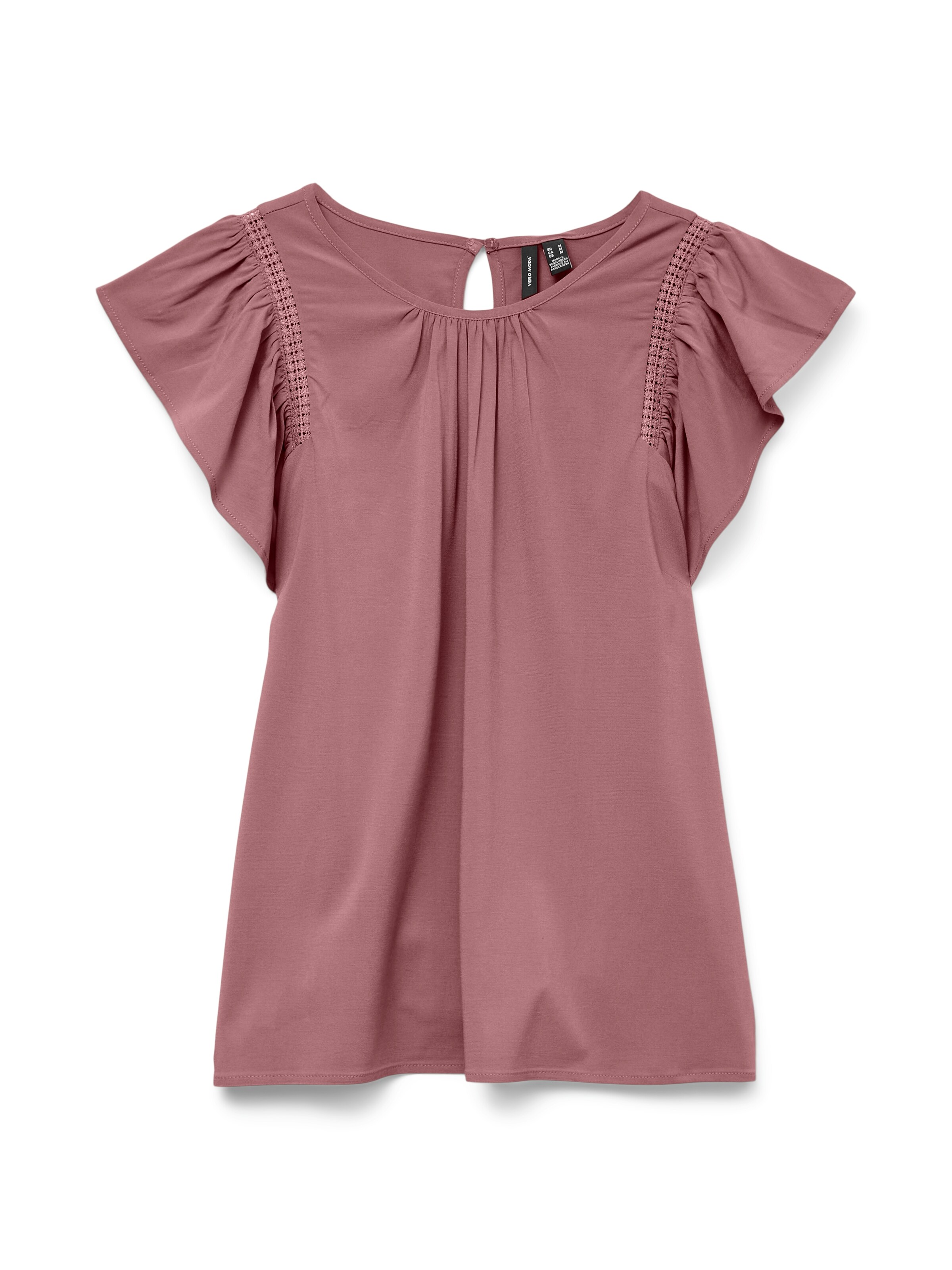VERO MODA Blouse 'Bella' in Roze: voorkant