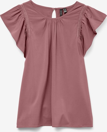 VERO MODA Blouse 'Bella' in Pink: front
