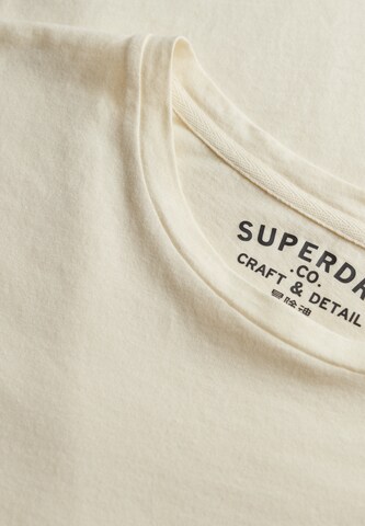Superdry T-Shirt 'Essential' in Beige