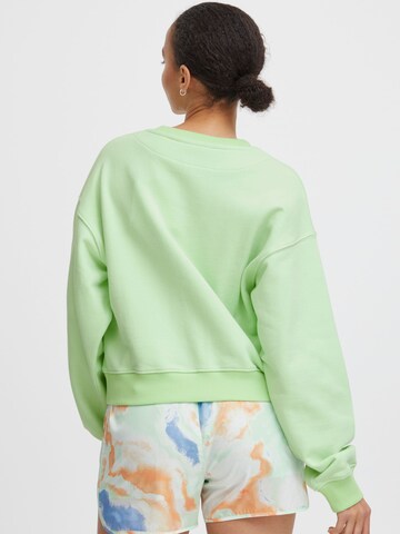 Sweat-shirt 'Saki' The Jogg Concept en vert