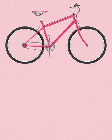 watabout.kids Shirt 'Pink Bike' in Pink