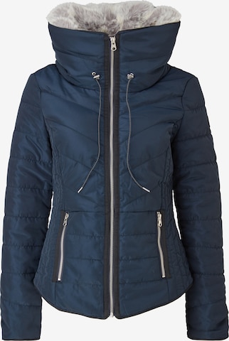 Q/S by s.Oliver Between-Season Jacket in Blue: front