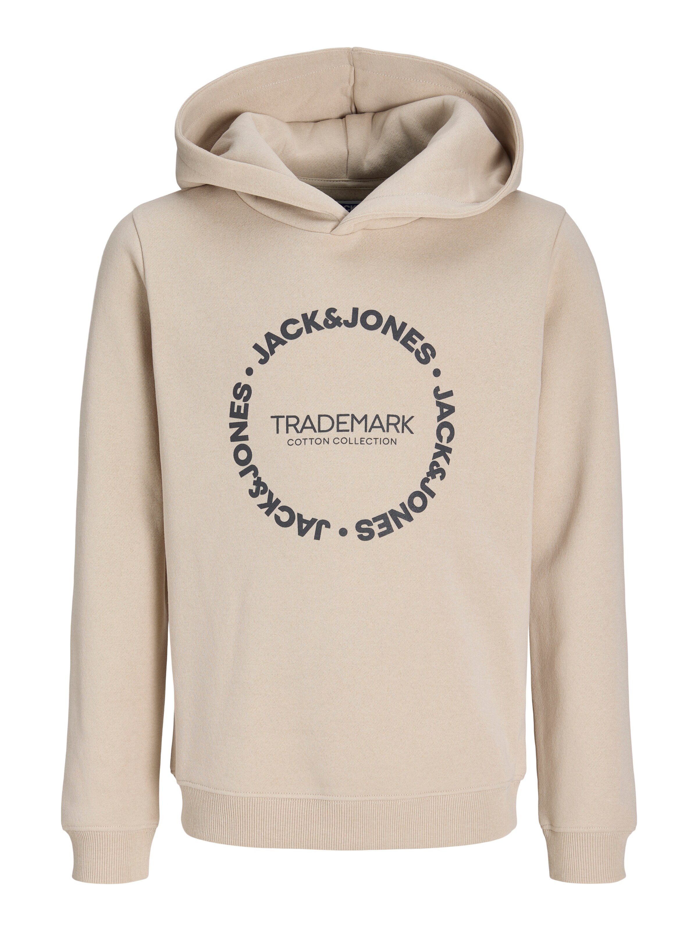 Jack & Jones Junior Bluza 'JJBenson' w kolorze beżowy: przód