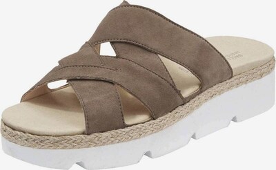 BASLER BY WALDLÄUFER Sandales en taupe, Vue avec produit