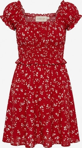 Apricot Jurk ' ' in Rood: voorkant