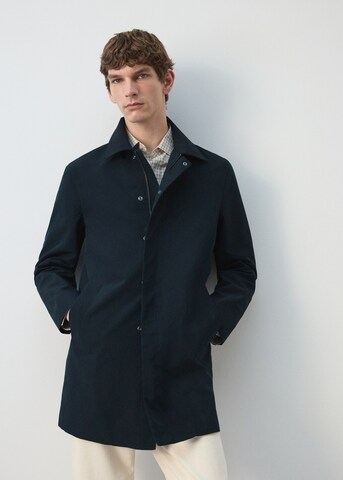 MANGO MAN Between-Seasons Parka 'Gale' in Blue