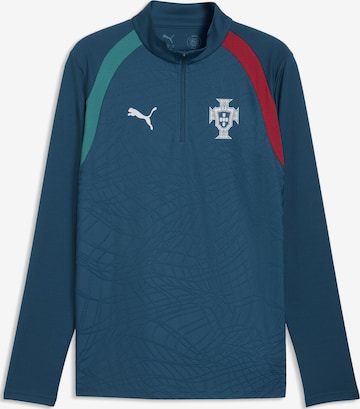 T-Shirt fonctionnel 'Portugal' PUMA en bleu : devant