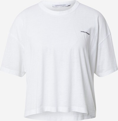 Calvin Klein Jeans T-Shirt in schwarz / weiß, Produktansicht