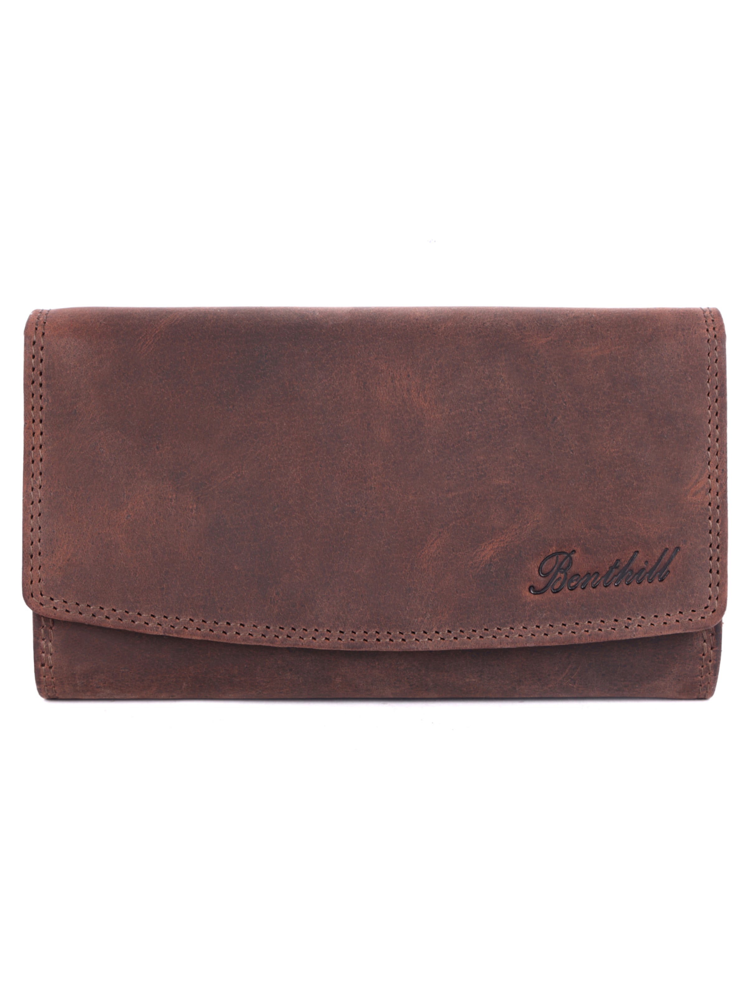 Benthill Wallet in Brown: front