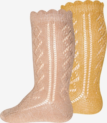 Chaussettes EWERS en beige : devant