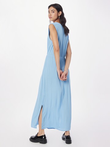 Robe-chemise 'Marrakech' ICHI en bleu