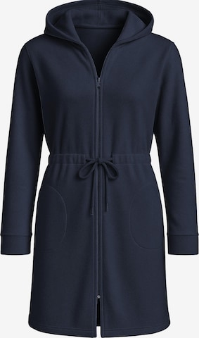 Robe de chambre '5012' Vivisence en bleu : devant