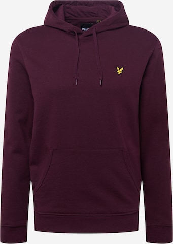 Felpa di Lyle & Scott in rosso: frontale