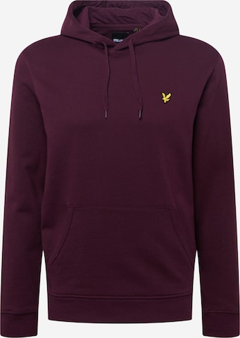 Sweat-shirt Lyle & Scott en rouge : devant