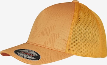 Casquette Flexfit en orange : devant