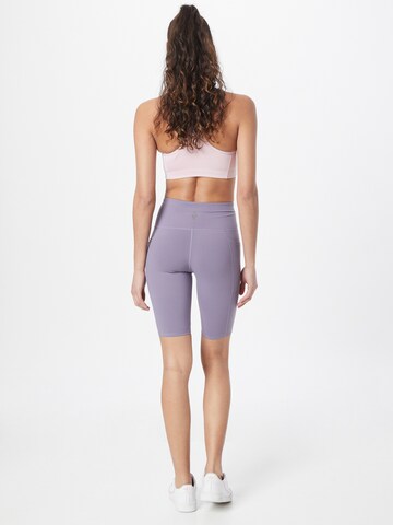 SKECHERS Skinny Športne hlače | vijolična barva