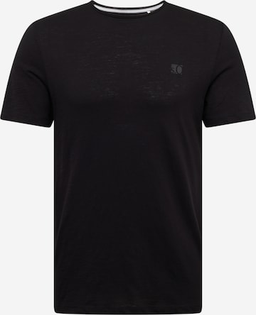 s.Oliver T-Shirt in Schwarz: Vorderseite
