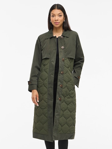 Manteau mi-saison 'VISOFTIE' VILA en vert : devant