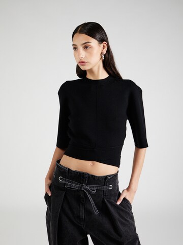 Pulover de la 3.1 Phillip Lim pe negru: față