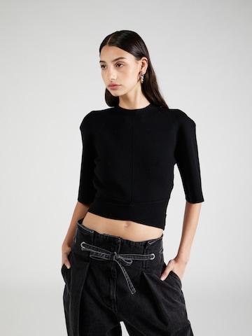 3.1 Phillip Lim Trui in Zwart: voorkant