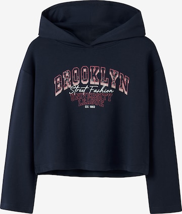 NAME IT Sweatshirt 'NKFVIALA' in Blue: front