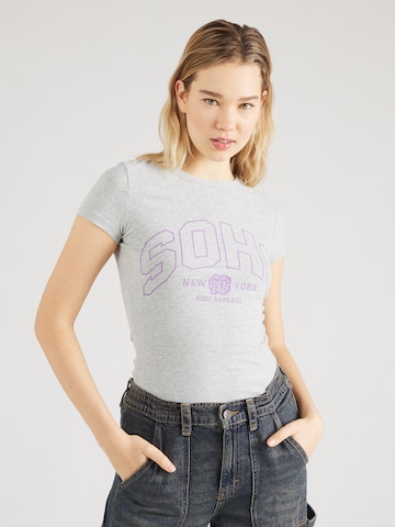 AÉROPOSTALE T-Shirt 'SOHO' in Grau: predná strana