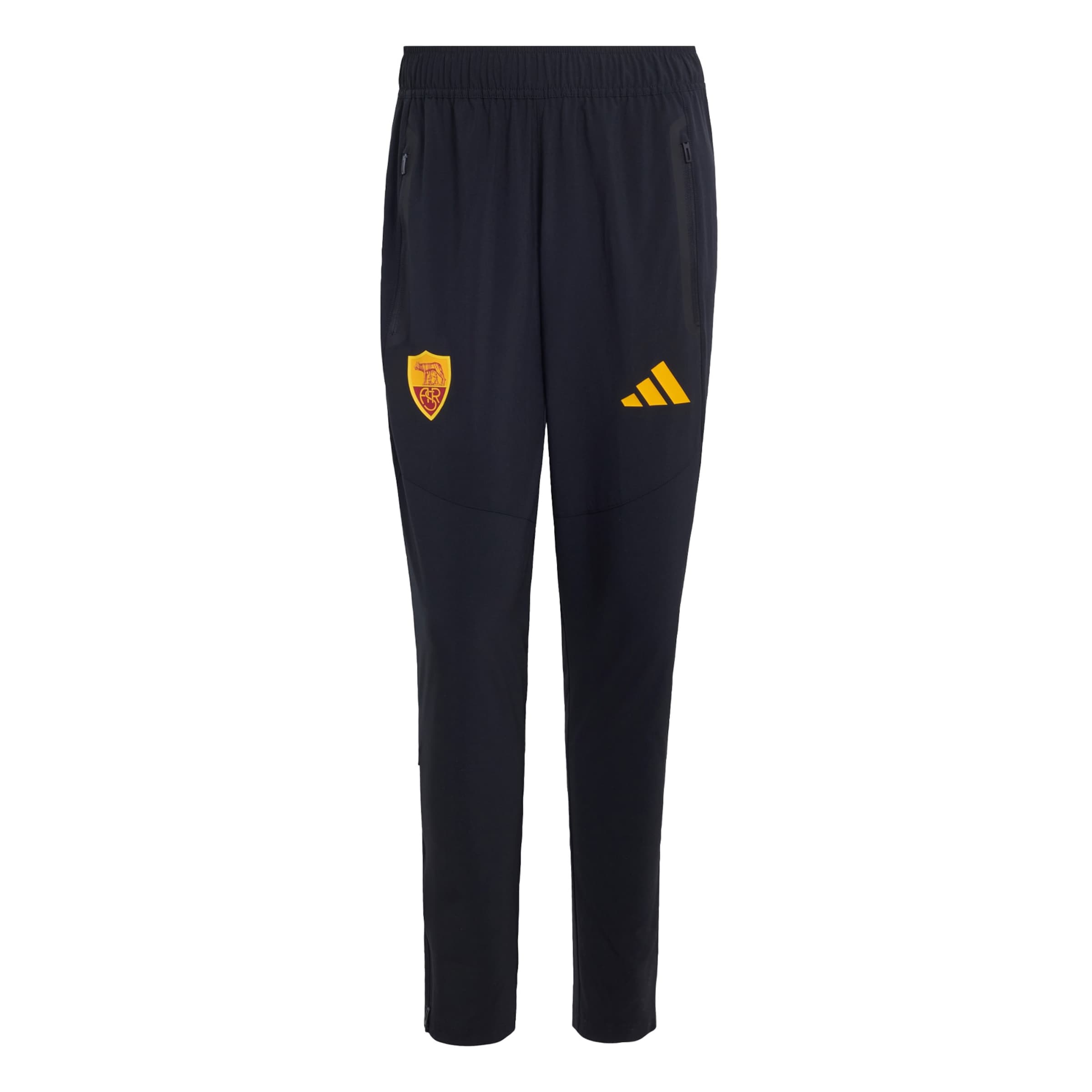 ADIDAS PERFORMANCE Regular Sports trousers 'AS Rom Tiro' in Black: front