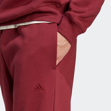 ADIDAS SPORTSWEAR Regular Sporthose in Rot