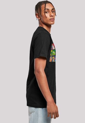 F4NT4STIC Shirt 'Disney Toy Story Character Squares' in Zwart