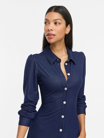VILA Blousejurk 'VIChania' in Blauw