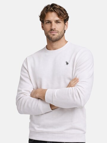 U.S. POLO ASSN. Sweatshirt in Wit