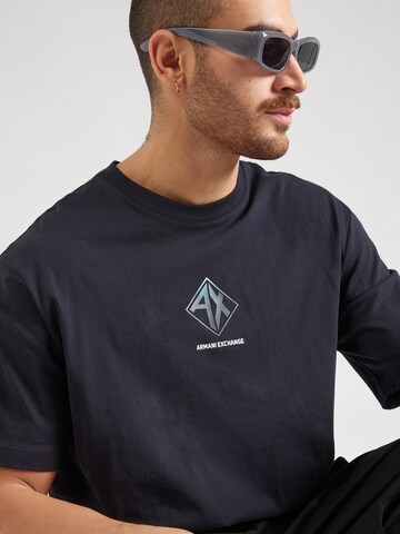 Maglietta di ARMANI EXCHANGE in blu