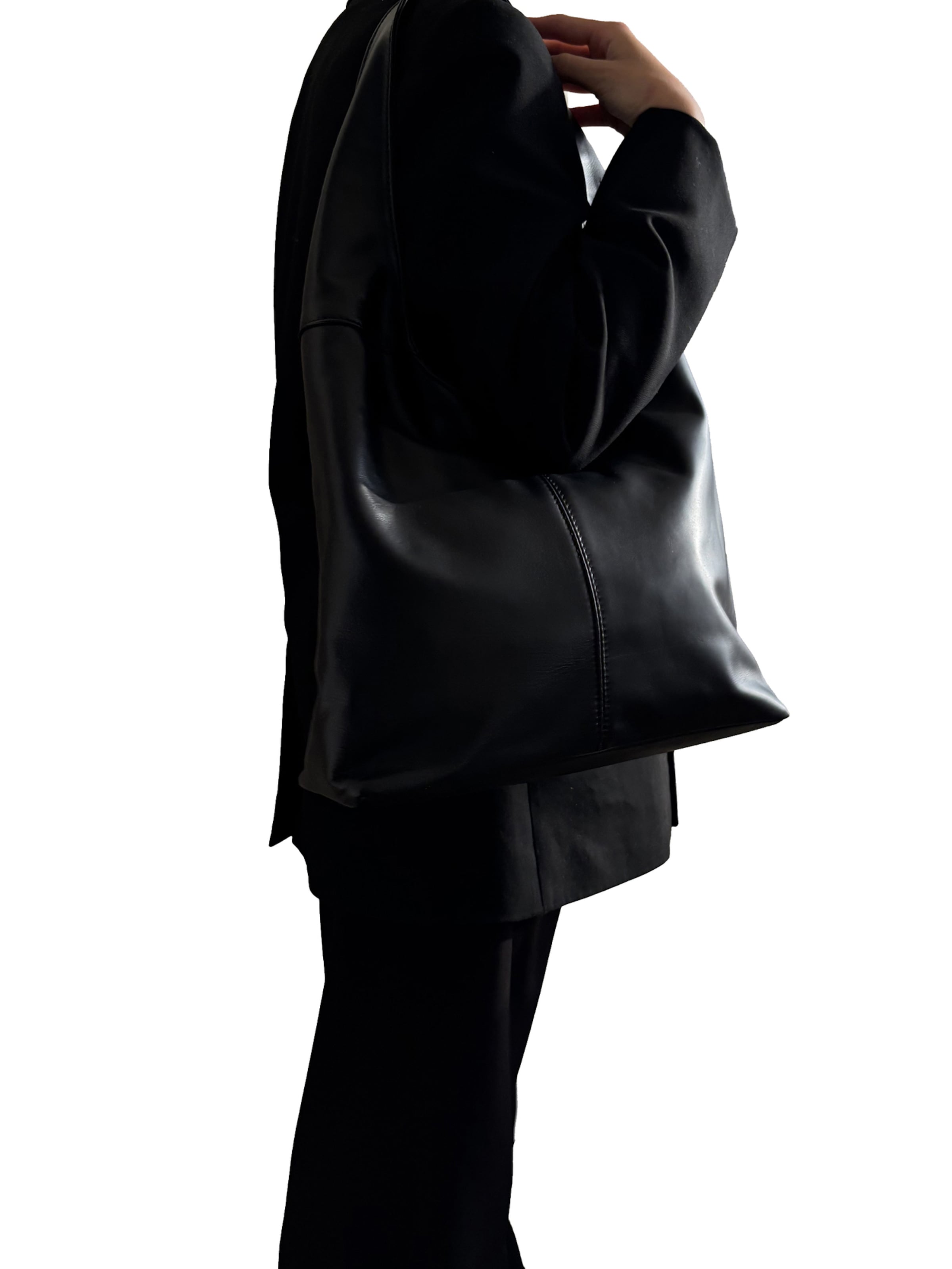 CHICCA BORSE Schoudertas in Blauw: voorkant