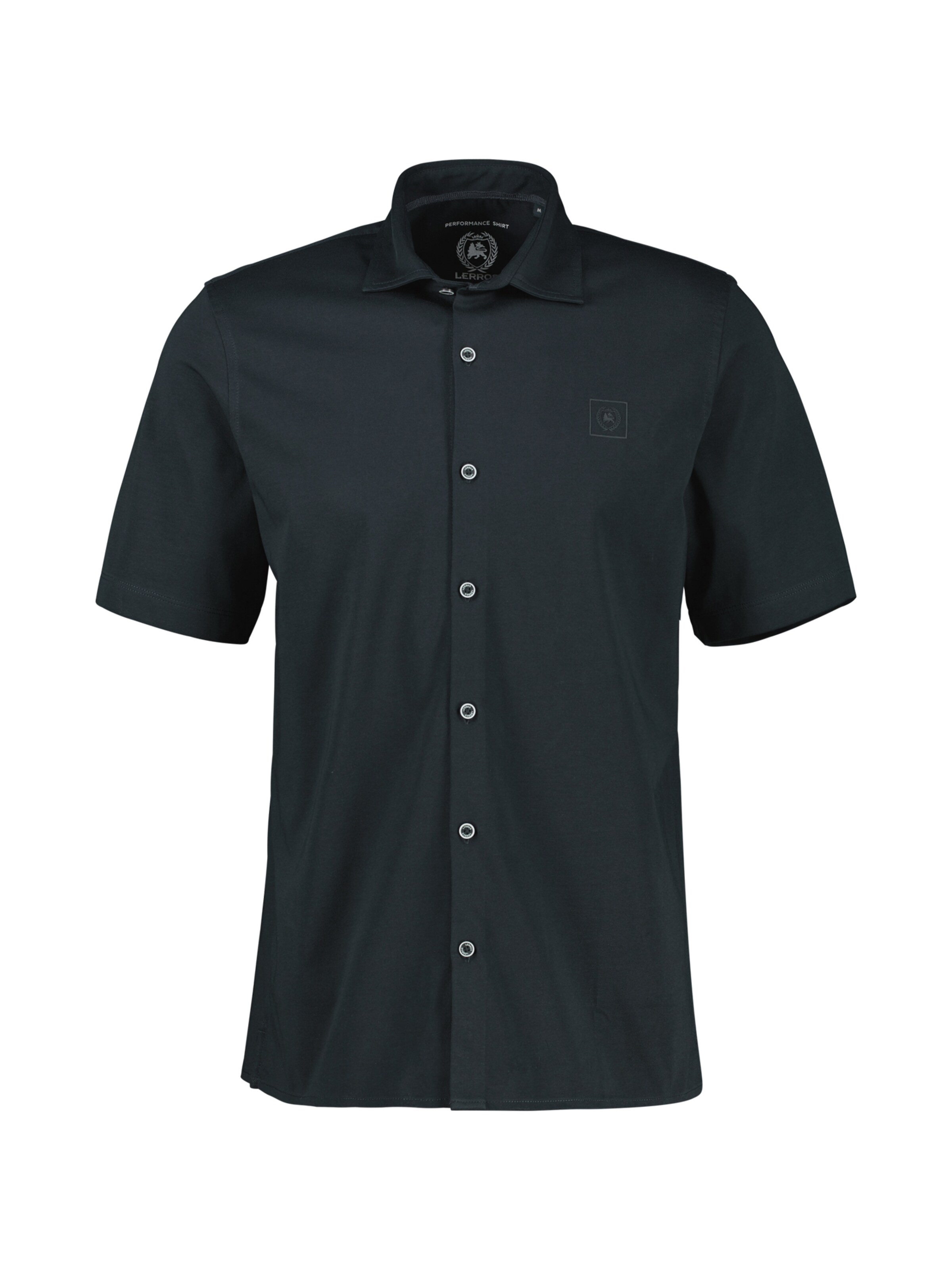 LERROS Comfort fit Button Up Shirt in Blue: front