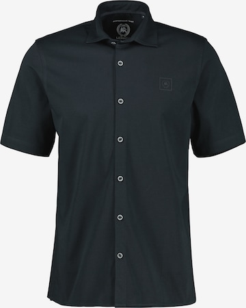 LERROS Comfort Fit 1/2 Hemd mit COOL & DRY Funktion, grosse Größen in Blau: Vorderseite