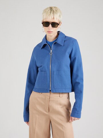 Rotholz Between-Season Jacket in Blue: front