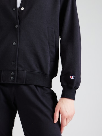 Champion Authentic Athletic Apparel Sweatjacke in Schwarz