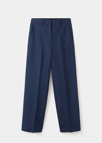 MANGO Regular Pants 'Centauri' in Blue