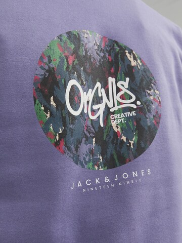 JACK & JONES كنزة رياضية 'Silverlake' بلون بنفسجي